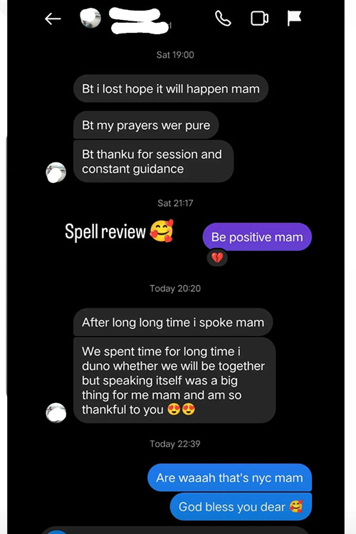 testimonial